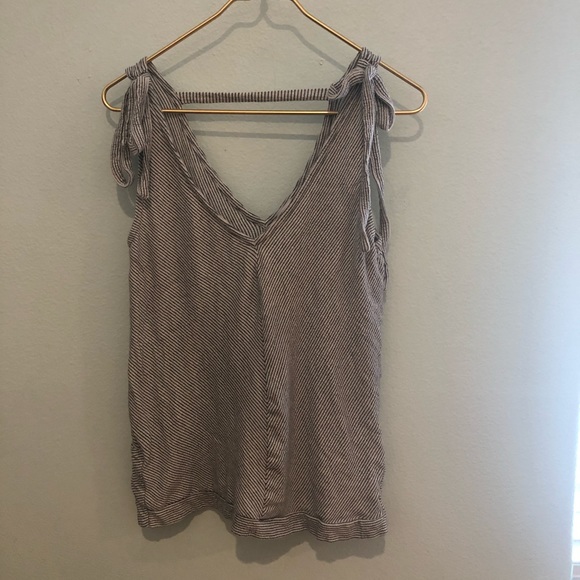 Lucky Brand Tank Top with Ties - Picture 2 of 5